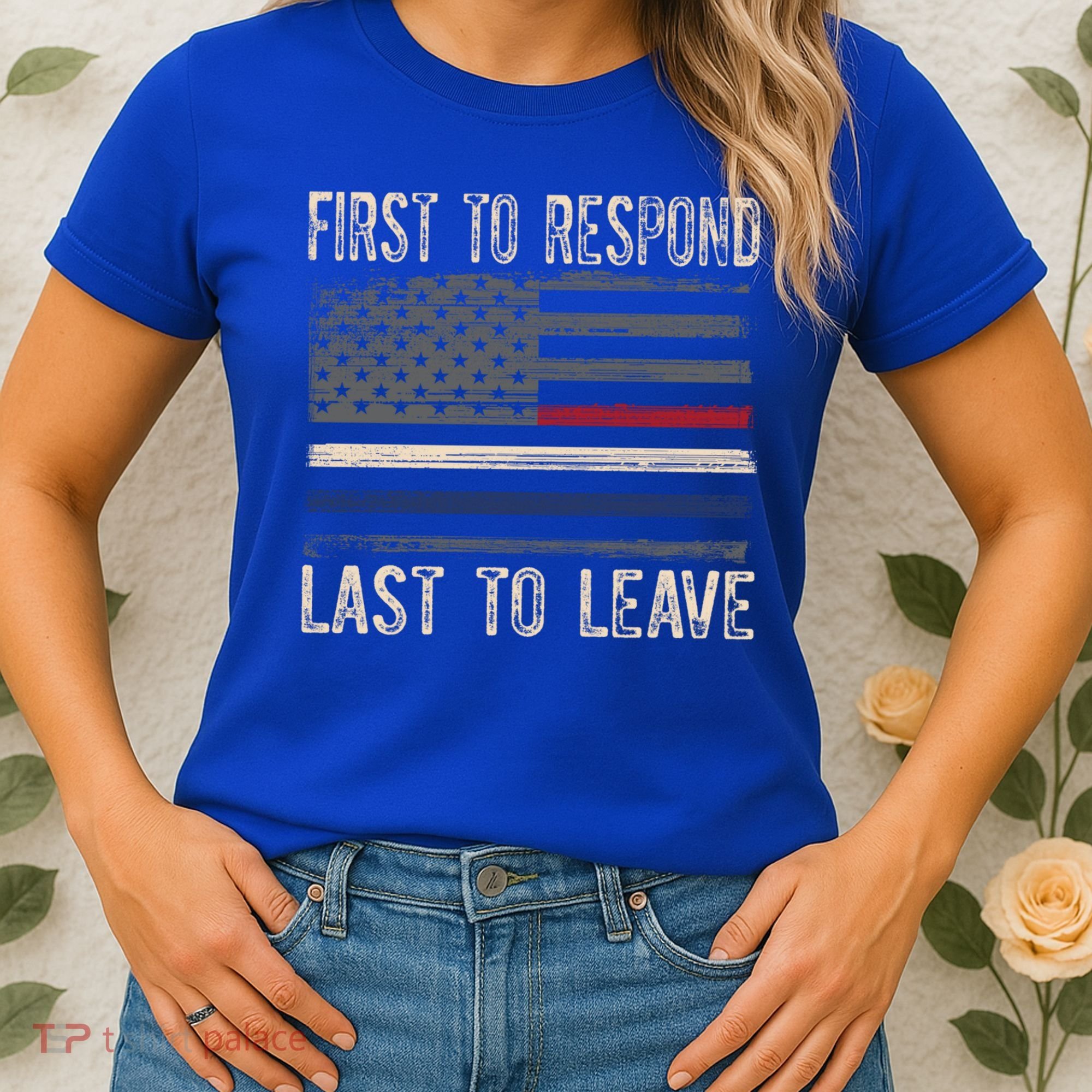 First Responders Great Giftpolice Military Firefighter Emt And Ems Gift Women's T-Shirt