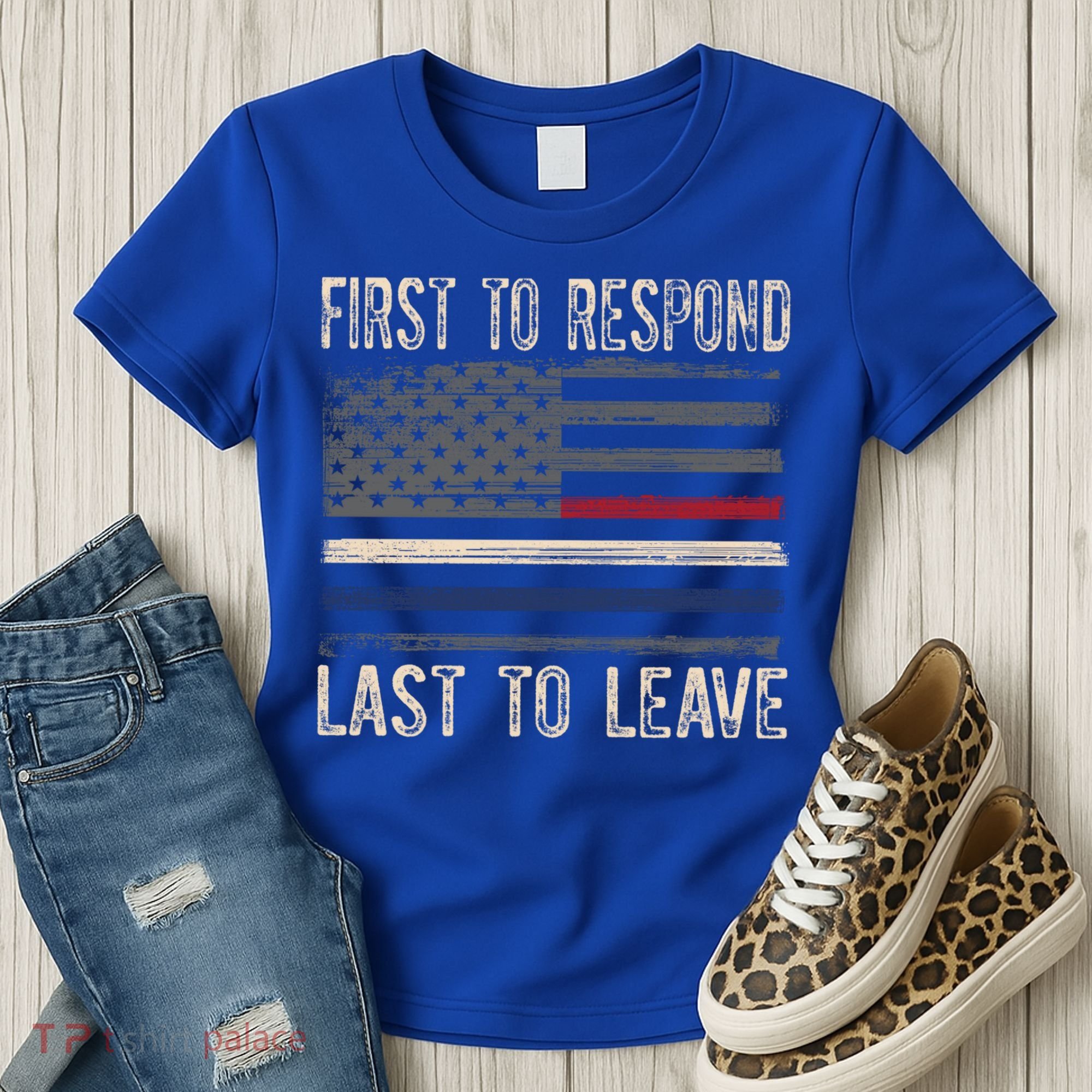 First Responders Great Giftpolice Military Firefighter Emt And Ems Gift Women's T-Shirt