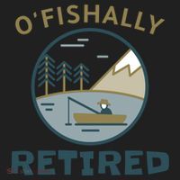 Fisherman Retirement Gift Officially O'fishally Retired Gift Women's Sweatshirt thumb 2