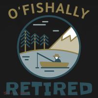 Fisherman Retirement Gift Officially O'fishally Retired Gift Doggie Tank thumb 4