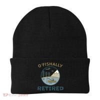 Fisherman Retirement Gift Officially O'fishally Retired Gift Beanie thumb 0