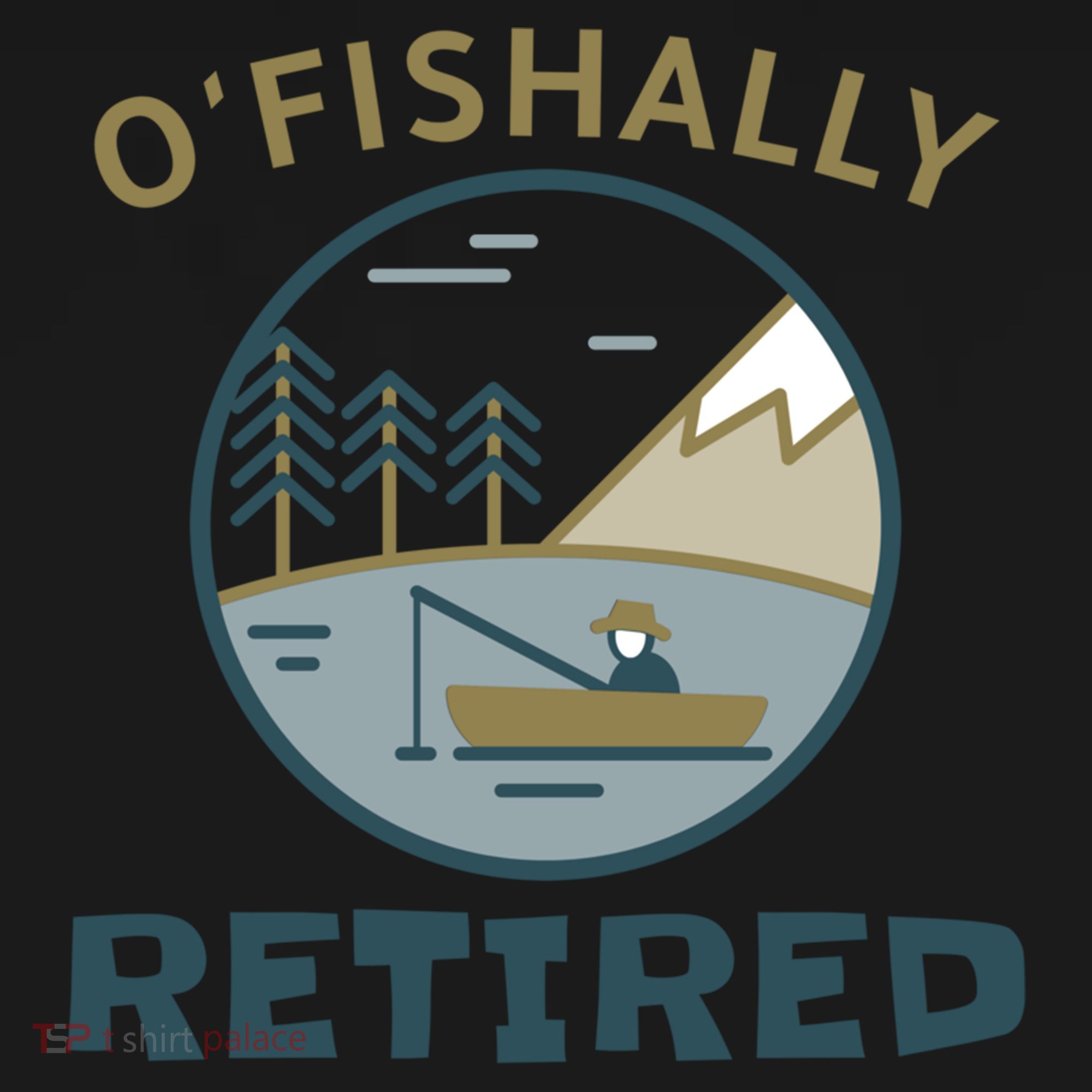 Fisherman Retirement Gift Officially O'fishally Retired Gift Women's Hoodie