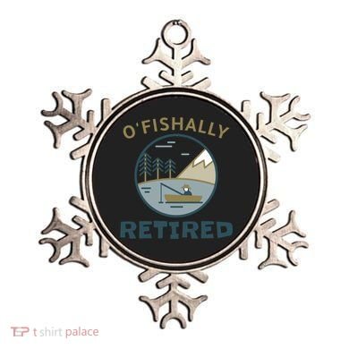 Fisherman Retirement Gift Officially O'fishally Retired Gift Ornament