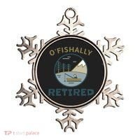 Fisherman Retirement Gift Officially O'fishally Retired Gift Ornament thumb 0