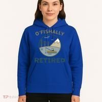 Fisherman Retirement Gift Officially O'fishally Retired Gift Hoodie thumb 5