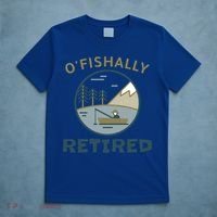 Fisherman Retirement Gift Officially O'fishally Retired Gift T-Shirt thumb 5