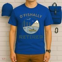 Fisherman Retirement Gift Officially O'fishally Retired Gift T-Shirt thumb 6