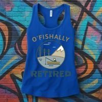 Fisherman Retirement Gift Officially O'fishally Retired Gift Women's Tank Top thumb 3