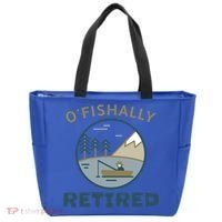 Fisherman Retirement Gift Officially O'fishally Retired Gift Tote Bag thumb 0