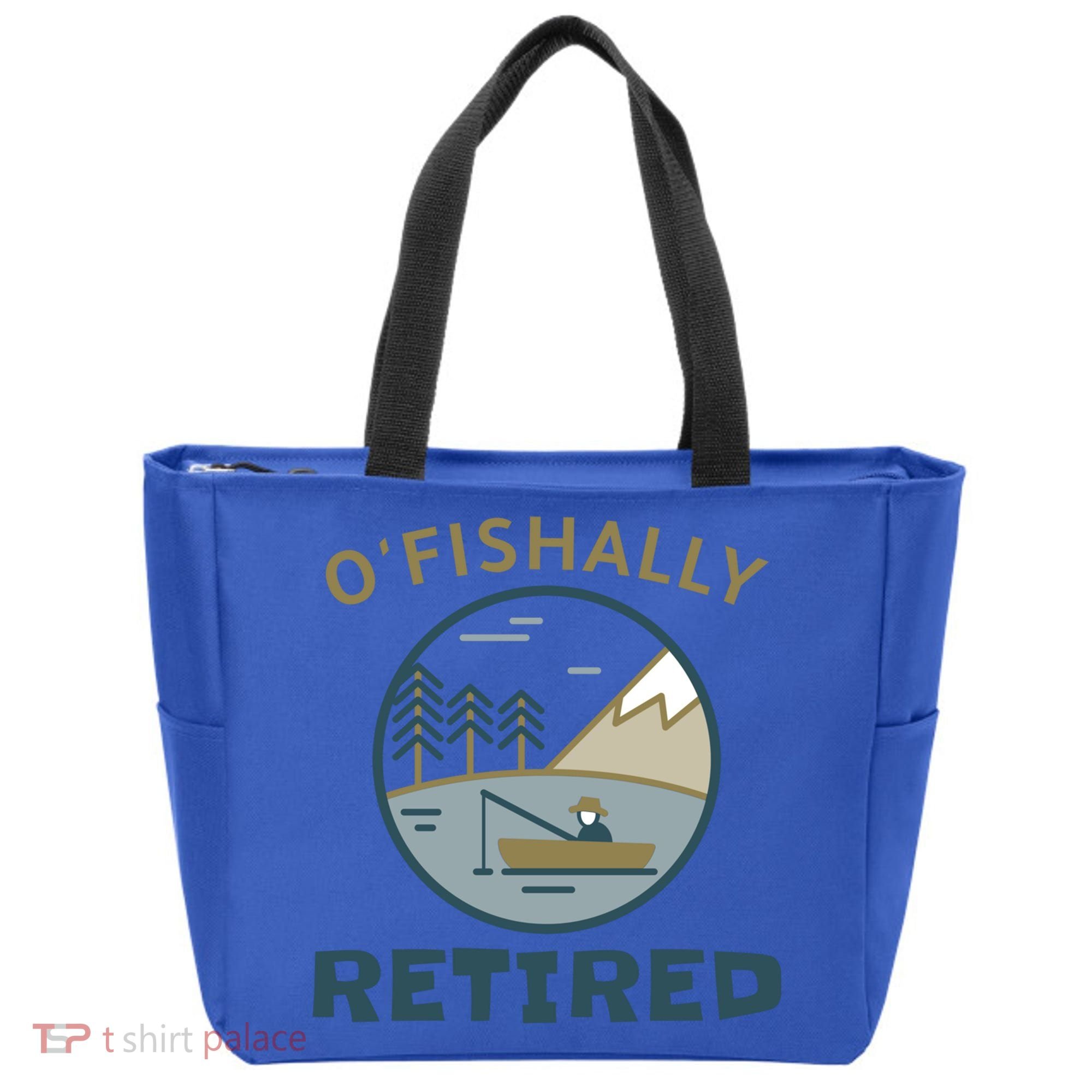 Fisherman Retirement Gift Officially O'fishally Retired Gift Tote Bag