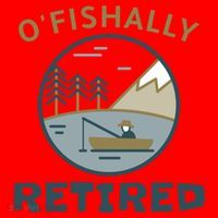Fisherman Retirement Gift Officially O'fishally Retired Gift Santa Hat thumb 1