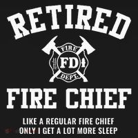 Firefighter Retirement Gifts Funny Retired Fire Chief Women's Hoodie thumb 2
