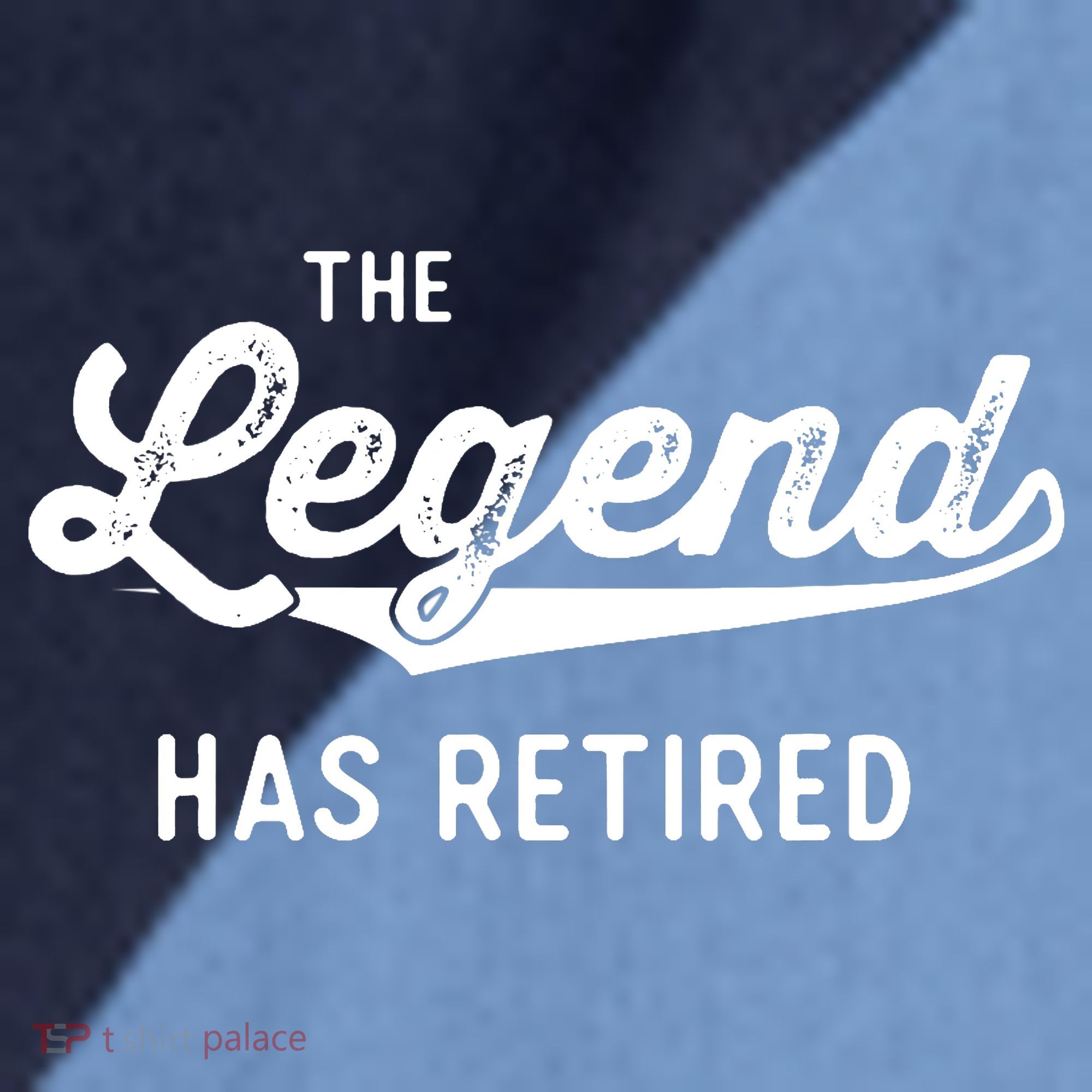 Funny Retirement Gifts The Legend Has Retired Raglan Baseball Sleeve Shirt