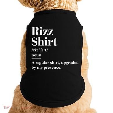 Funny Rizz Gen Z Gen Alpha Slang Charisma Meme Doggie Tank