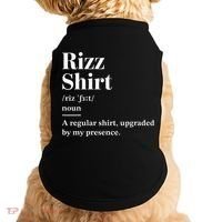 Funny Rizz Gen Z Gen Alpha Slang Charisma Meme Doggie Tank thumb 0