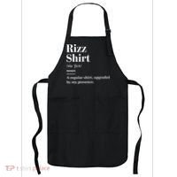 Funny Rizz Gen Z Gen Alpha Slang Charisma Meme Apron thumb 0