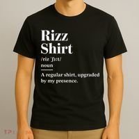 Funny Rizz Gen Z Gen Alpha Slang Charisma Meme T-Shirt thumb 3