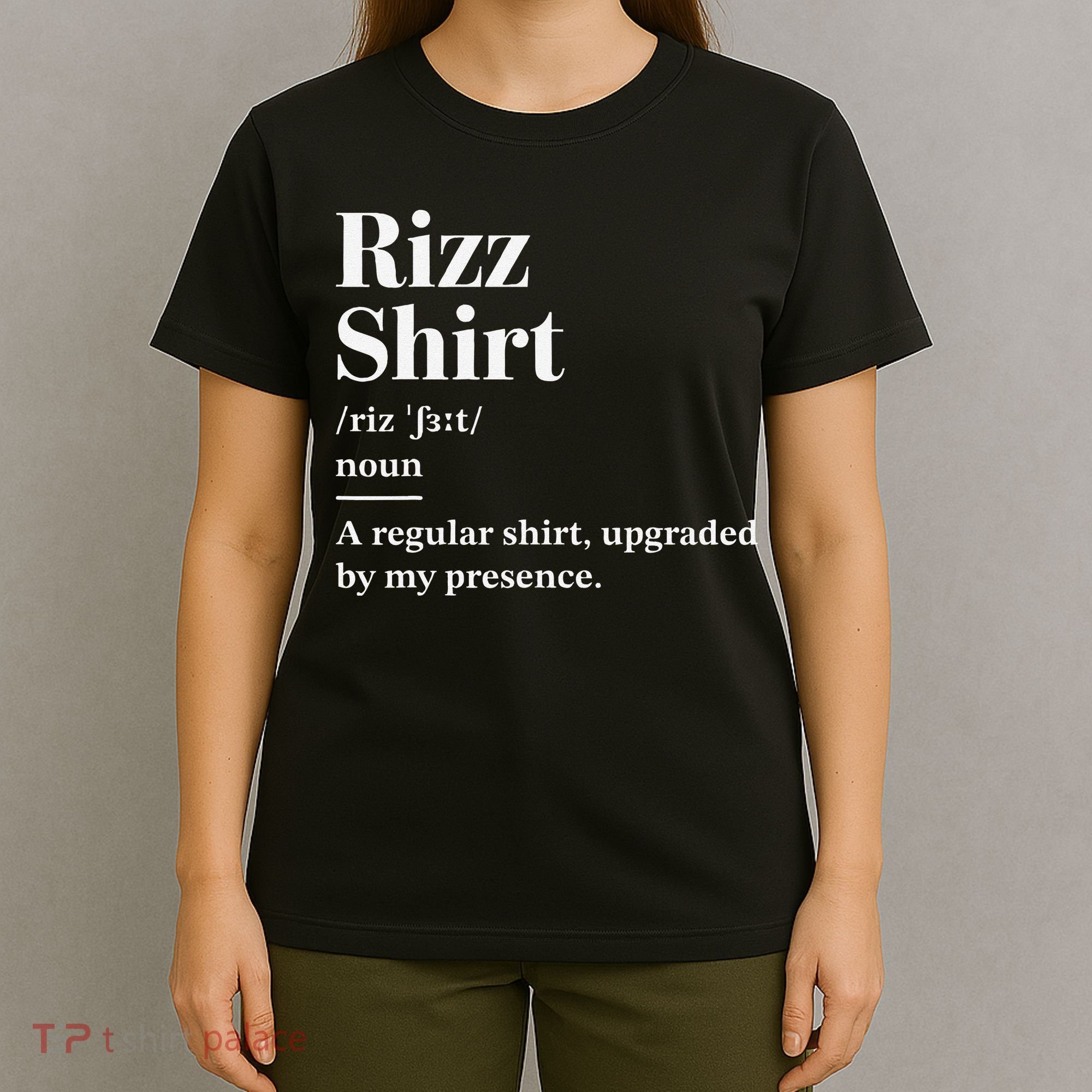 Funny Rizz Gen Z Gen Alpha Slang Charisma Meme T-Shirt