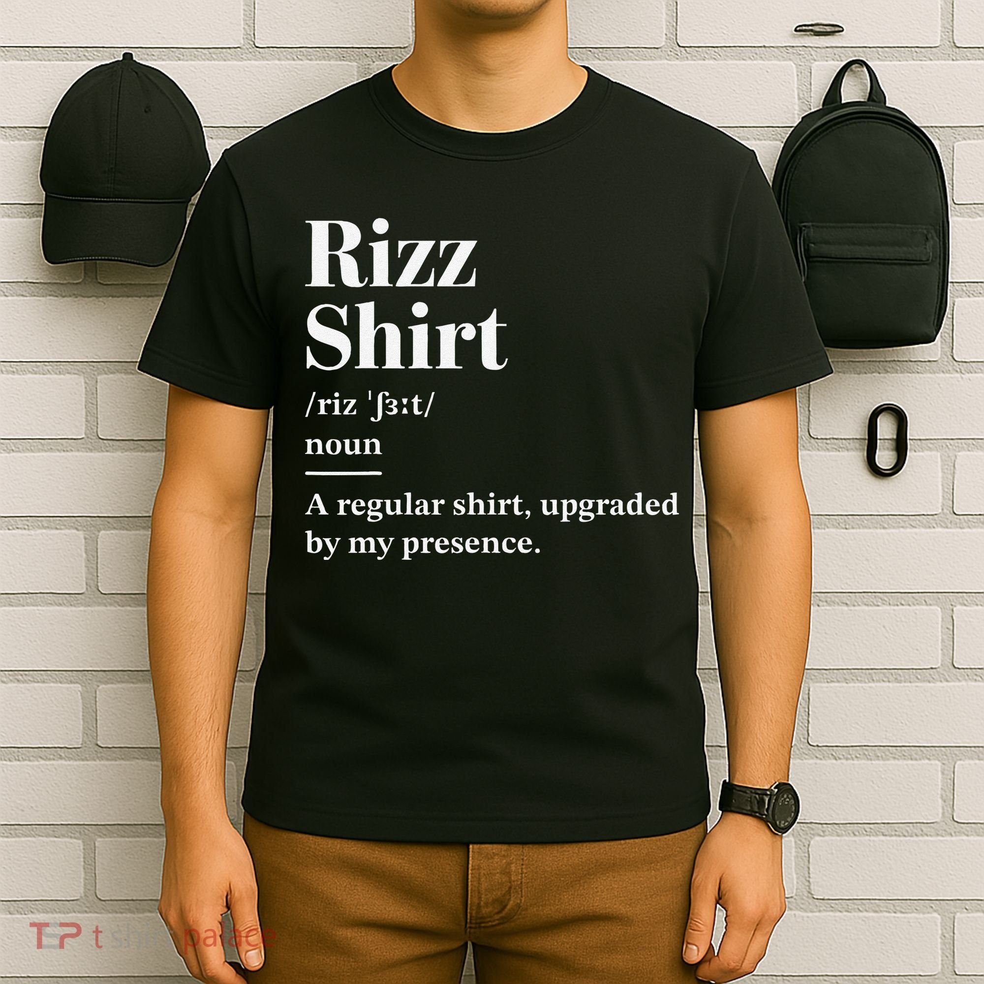 Funny Rizz Gen Z Gen Alpha Slang Charisma Meme T-Shirt