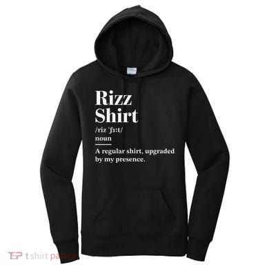 Funny Rizz Gen Z Gen Alpha Slang Charisma Meme Women's Hoodie