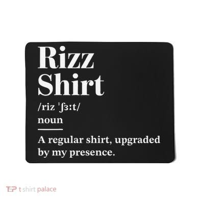 Funny Rizz Gen Z Gen Alpha Slang Charisma Meme Mousepad