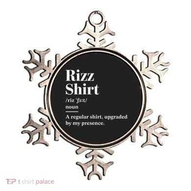 Funny Rizz Gen Z Gen Alpha Slang Charisma Meme Ornament