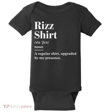 Funny Rizz Gen Z Gen Alpha Slang Charisma Meme Baby Bodysuit