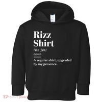 Funny Rizz Gen Z Gen Alpha Slang Charisma Meme Toddler Hoodie thumb 0
