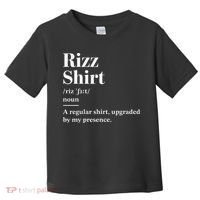 Funny Rizz Gen Z Gen Alpha Slang Charisma Meme Toddler T-Shirt thumb 0