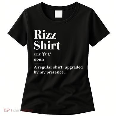 Funny Rizz Gen Z Gen Alpha Slang Charisma Meme Women's T-Shirt