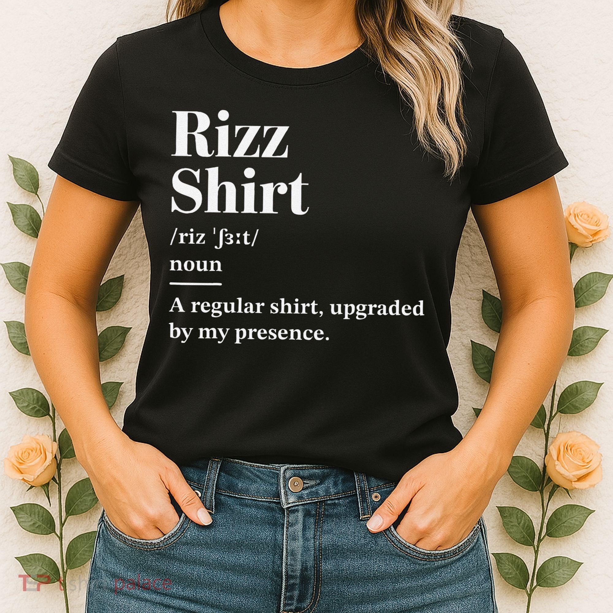Funny Rizz Gen Z Gen Alpha Slang Charisma Meme Women's T-Shirt