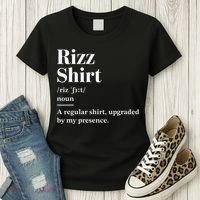 Funny Rizz Gen Z Gen Alpha Slang Charisma Meme Women's T-Shirt thumb 3