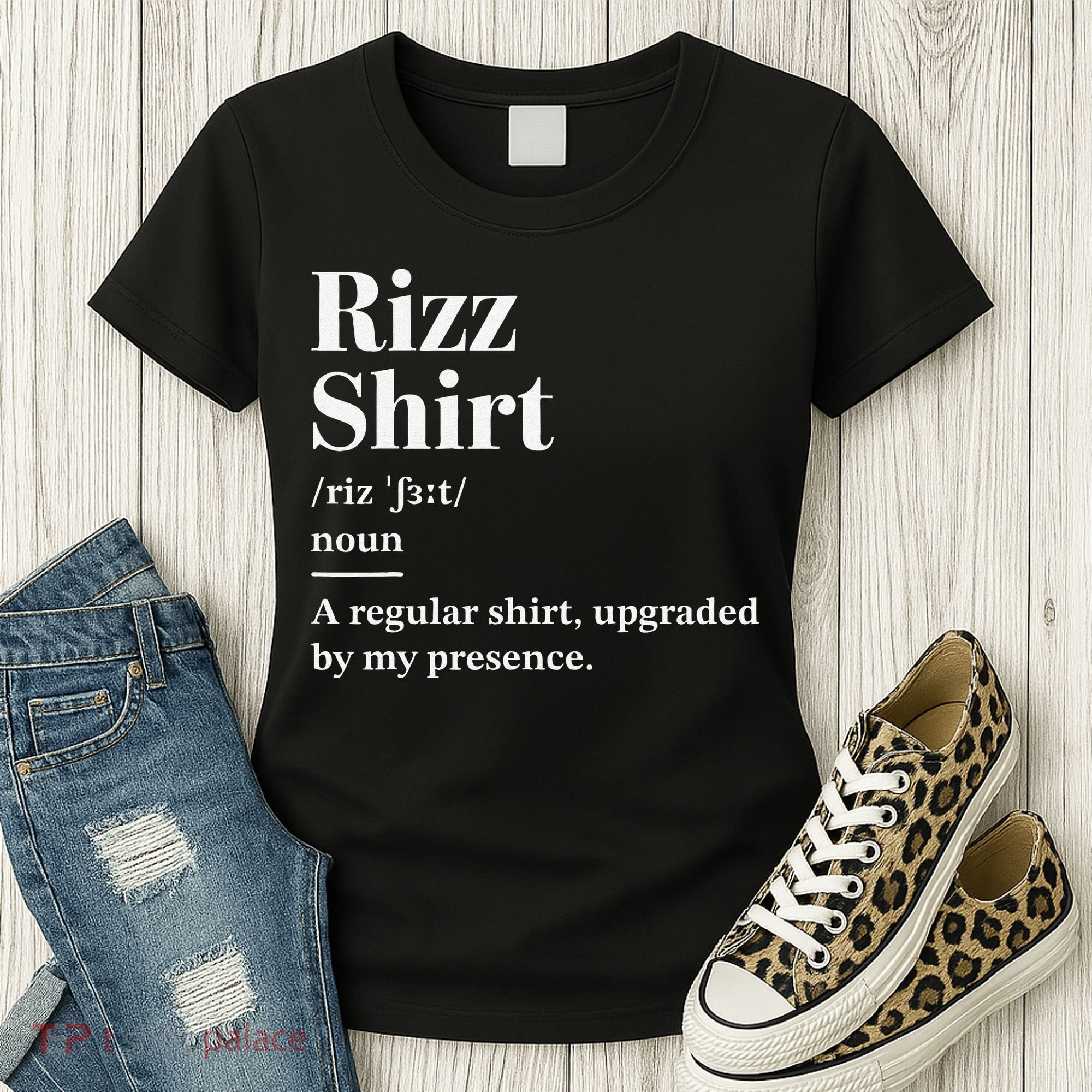 Funny Rizz Gen Z Gen Alpha Slang Charisma Meme Women's T-Shirt
