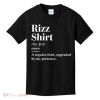 Funny Rizz Gen Z Gen Alpha Slang Charisma Meme Kids T-Shirt thumb 0