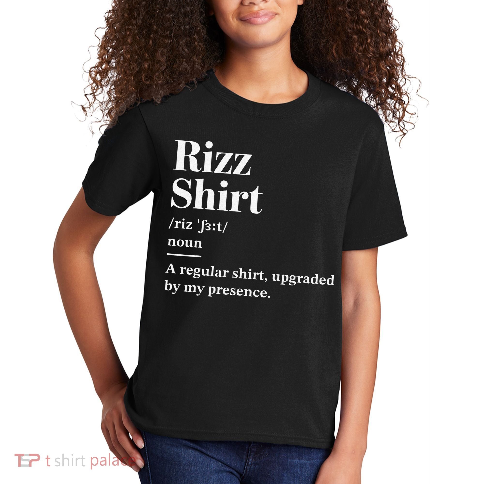 Funny Rizz Gen Z Gen Alpha Slang Charisma Meme Kids T-Shirt