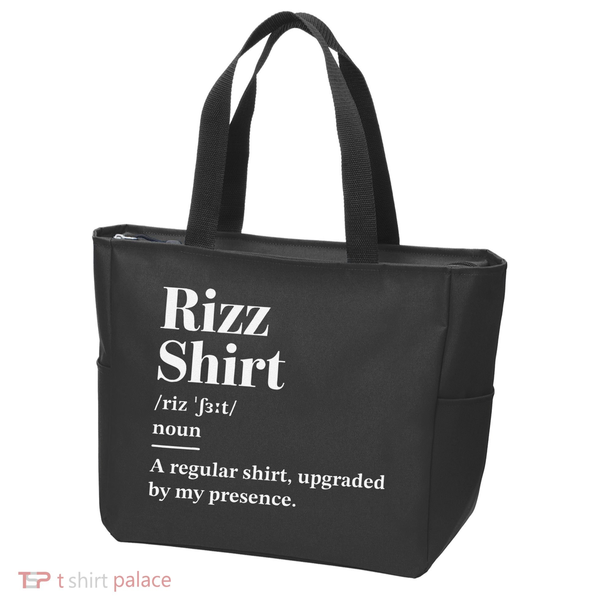 Funny Rizz Gen Z Gen Alpha Slang Charisma Meme Tote Bag