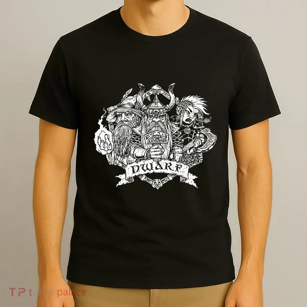 Fantasy Roleplaying Game Dwarf T-Shirt