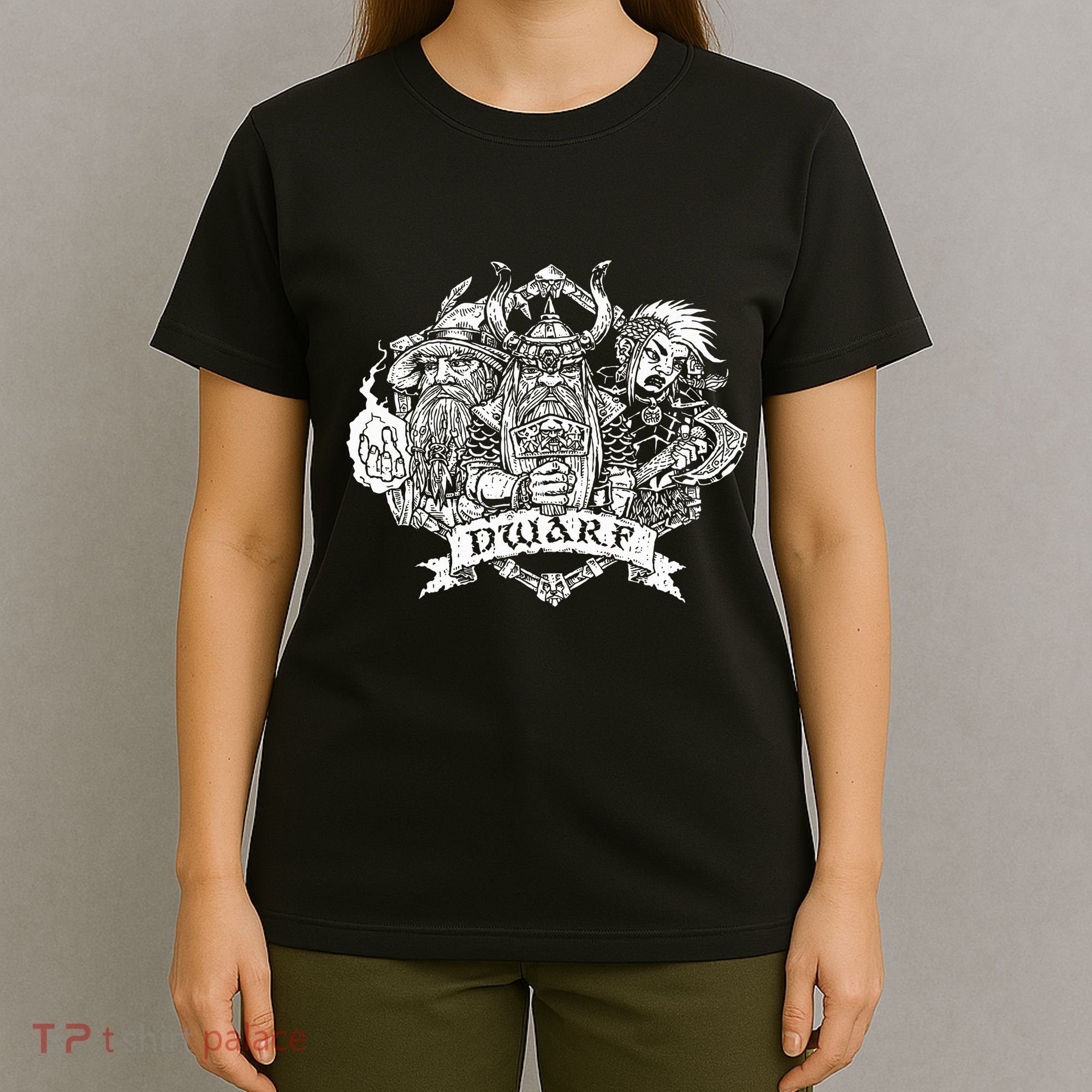 Fantasy Roleplaying Game Dwarf T-Shirt