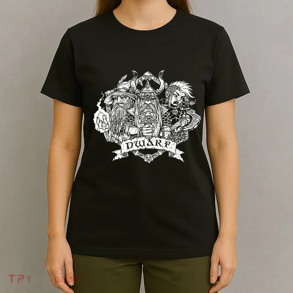 Fantasy Roleplaying Game Dwarf T-Shirt