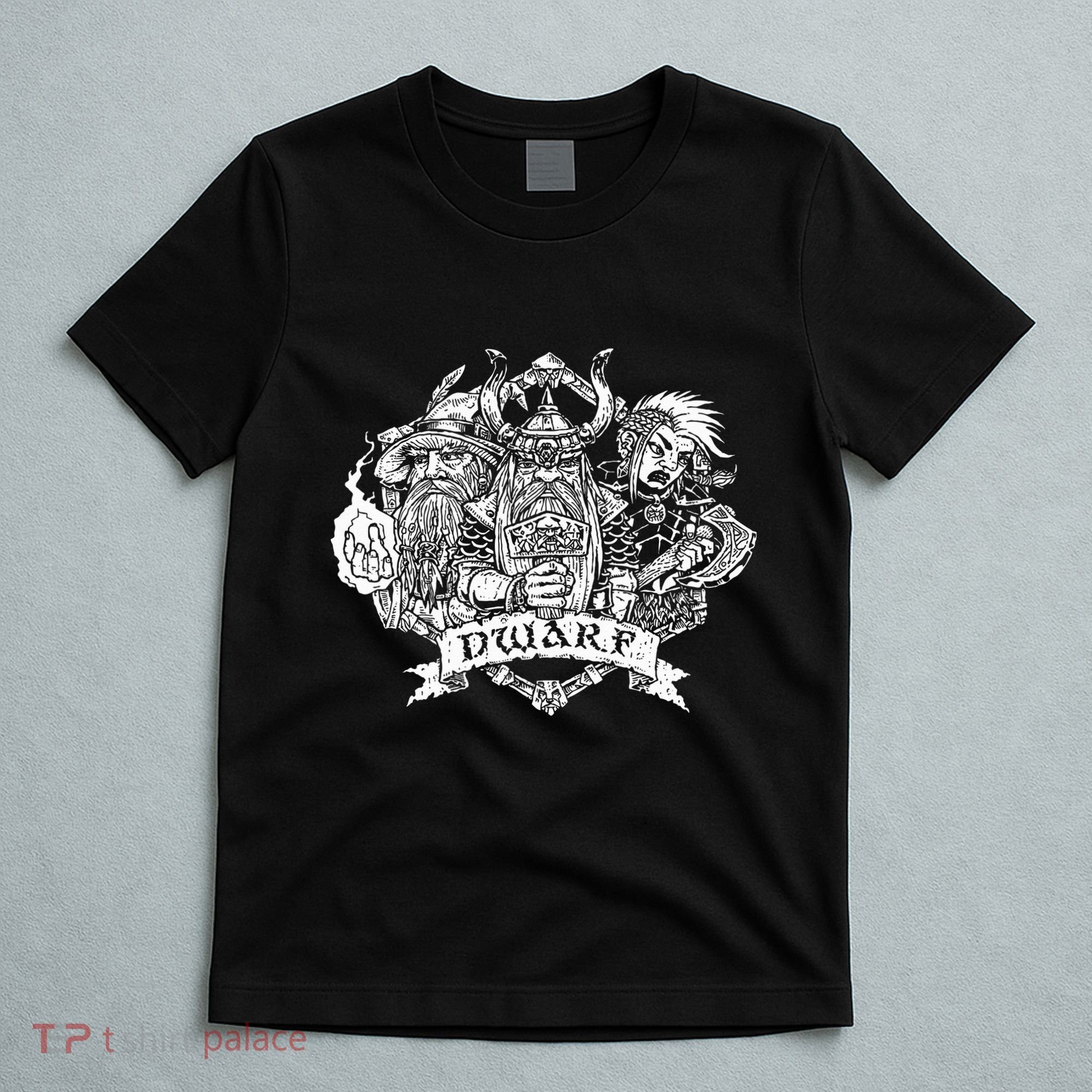 Fantasy Roleplaying Game Dwarf T-Shirt