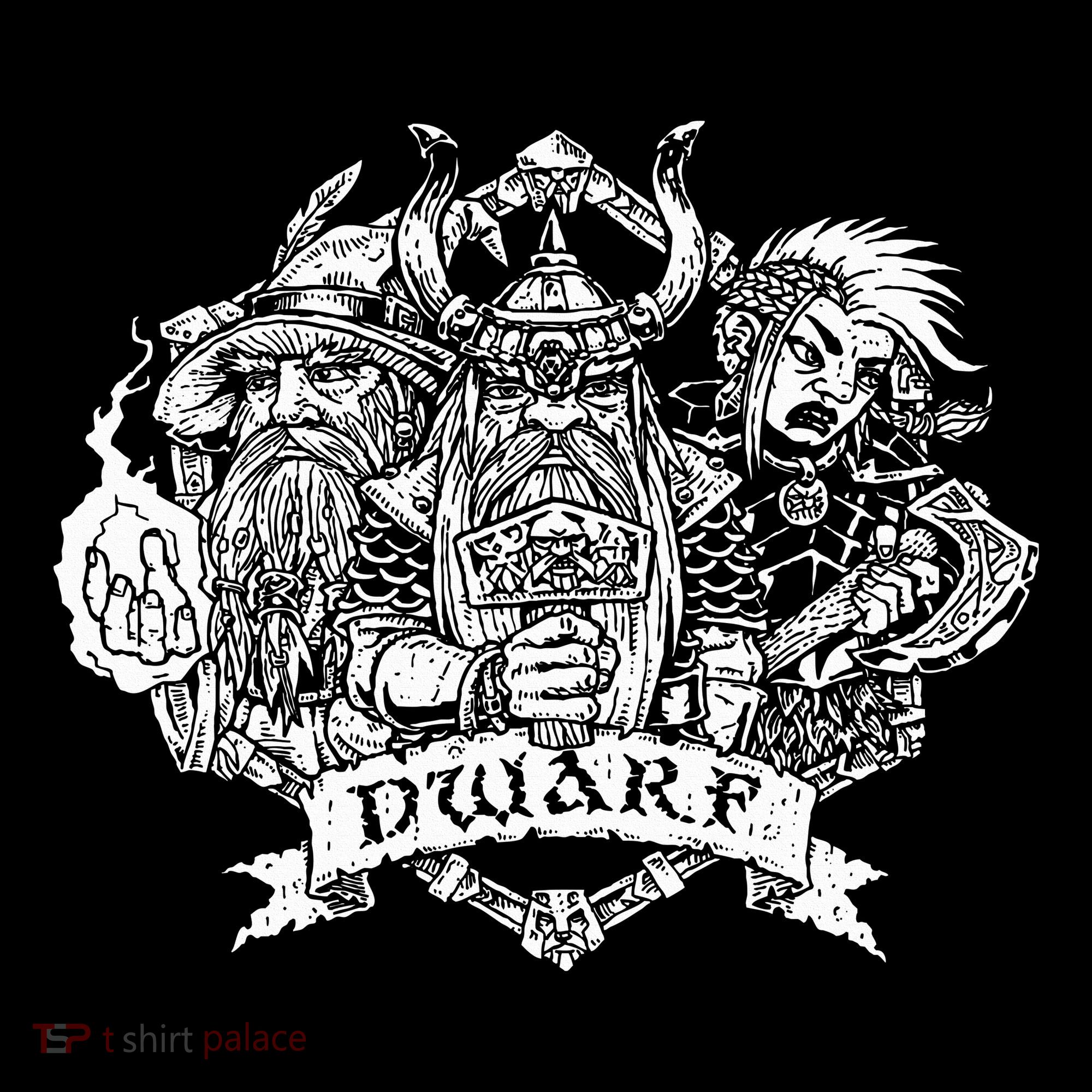 Fantasy Roleplaying Game Dwarf Mousepad