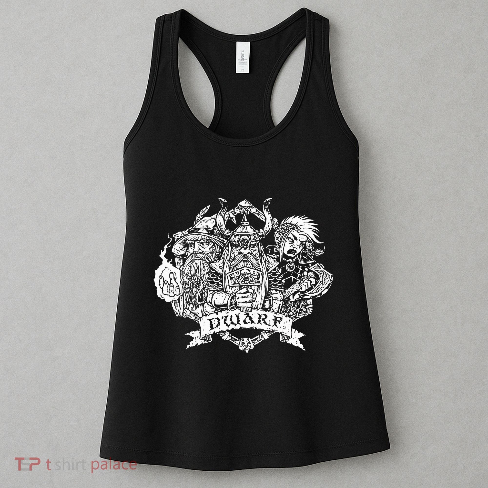 Fantasy Roleplaying Game Dwarf Women's Tank Top