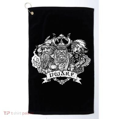 Fantasy Roleplaying Game Dwarf Golf Towel
