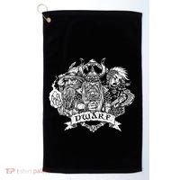 Fantasy Roleplaying Game Dwarf Golf Towel thumb 0