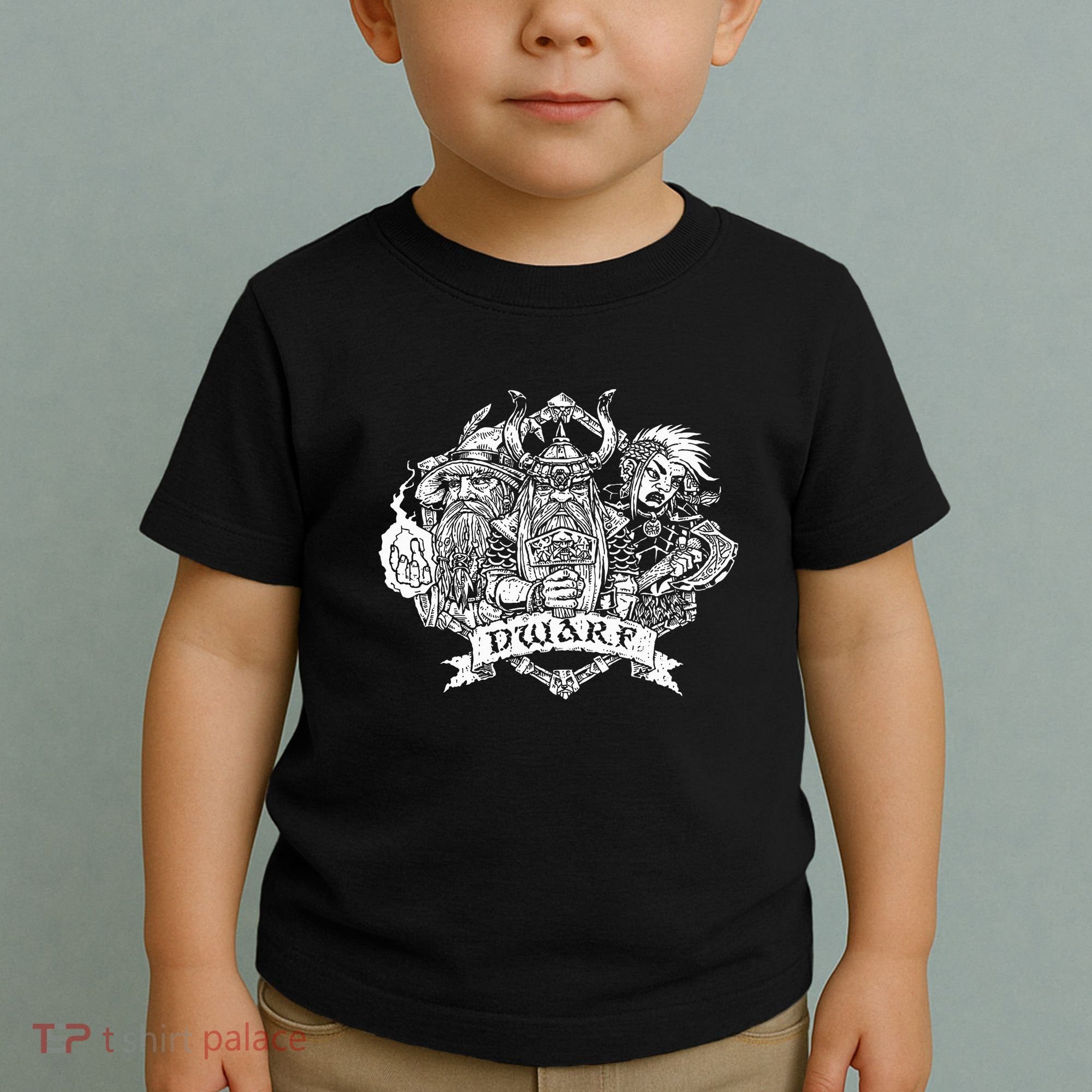 Fantasy Roleplaying Game Dwarf Toddler T-Shirt