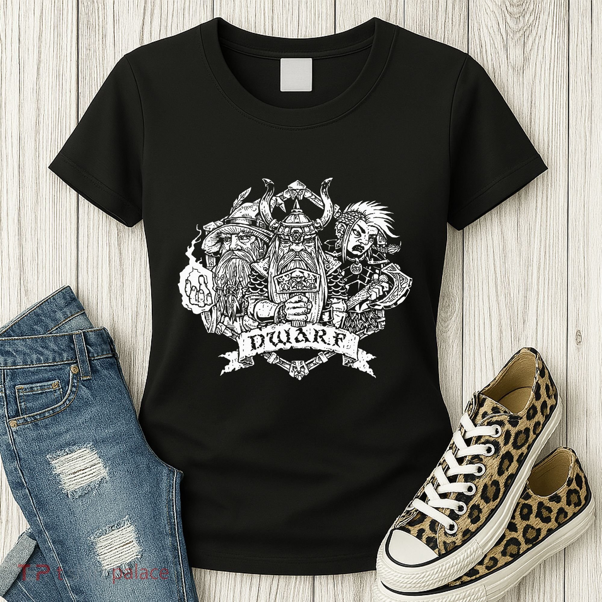 Fantasy Roleplaying Game Dwarf Women's T-Shirt