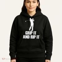Funny Retro Grip and Rip It Disc Golf Hoodie thumb 5