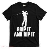 Funny Retro Grip and Rip It Disc Golf T-Shirt thumb 0
