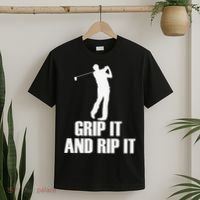 Funny Retro Grip and Rip It Disc Golf T-Shirt thumb 2