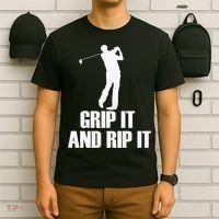 Funny Retro Grip and Rip It Disc Golf T-Shirt thumb 6